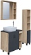 Grossman Мебель для ванной Флай 80 GR-3020 дуб сонома/серая – фотография-16